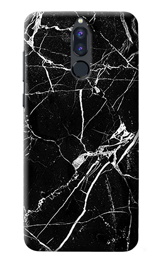Black Marble Pattern Honor 9i Back Cover