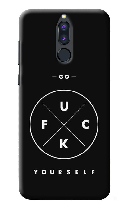 Go Fuck Yourself Honor 9i Back Cover