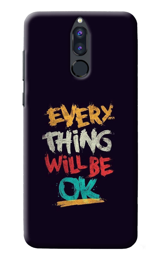 Everything Will Be Ok Honor 9i Back Cover