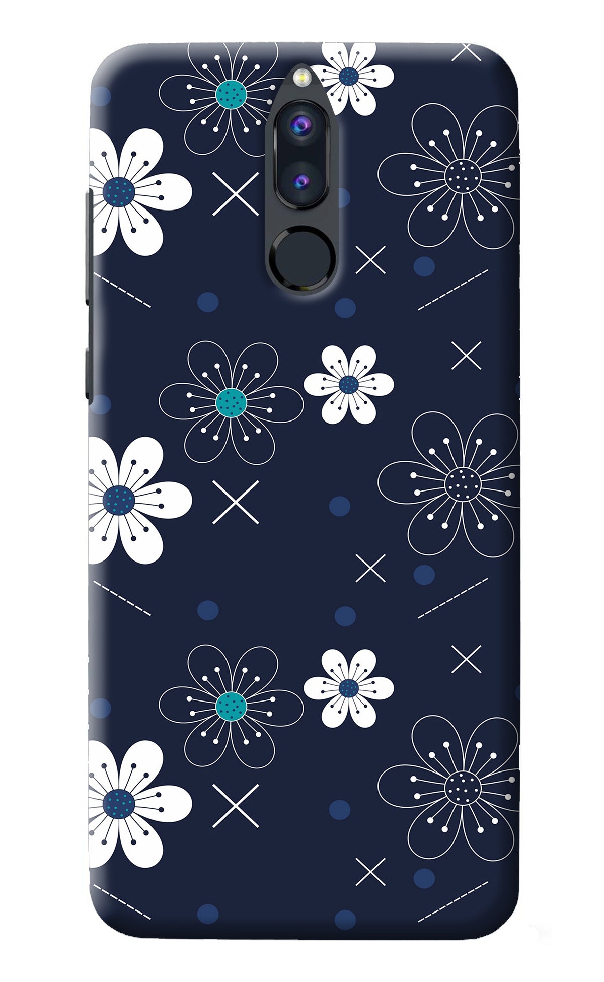 Flowers Honor 9i Back Cover