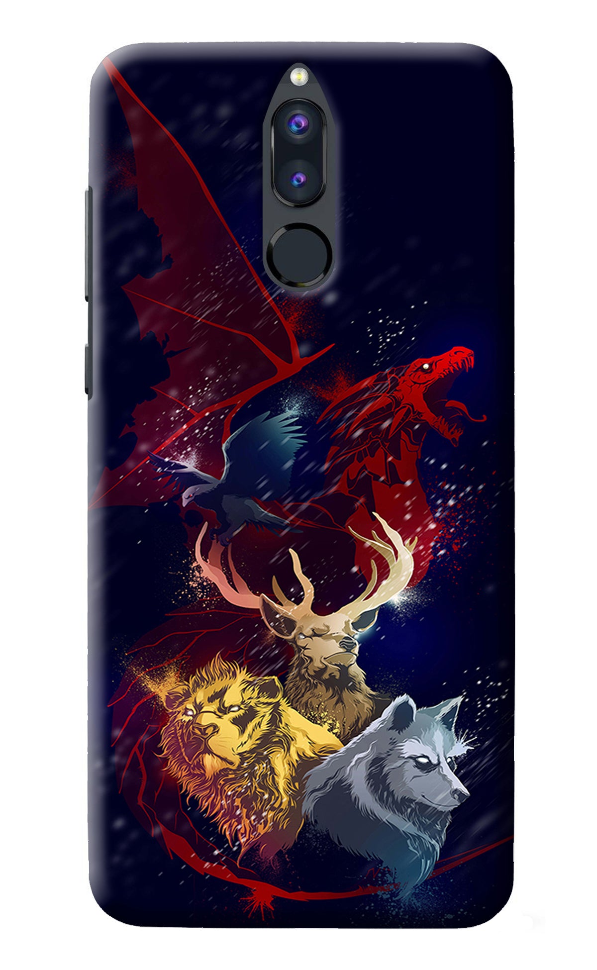 Game Of Thrones Honor 9i Back Cover