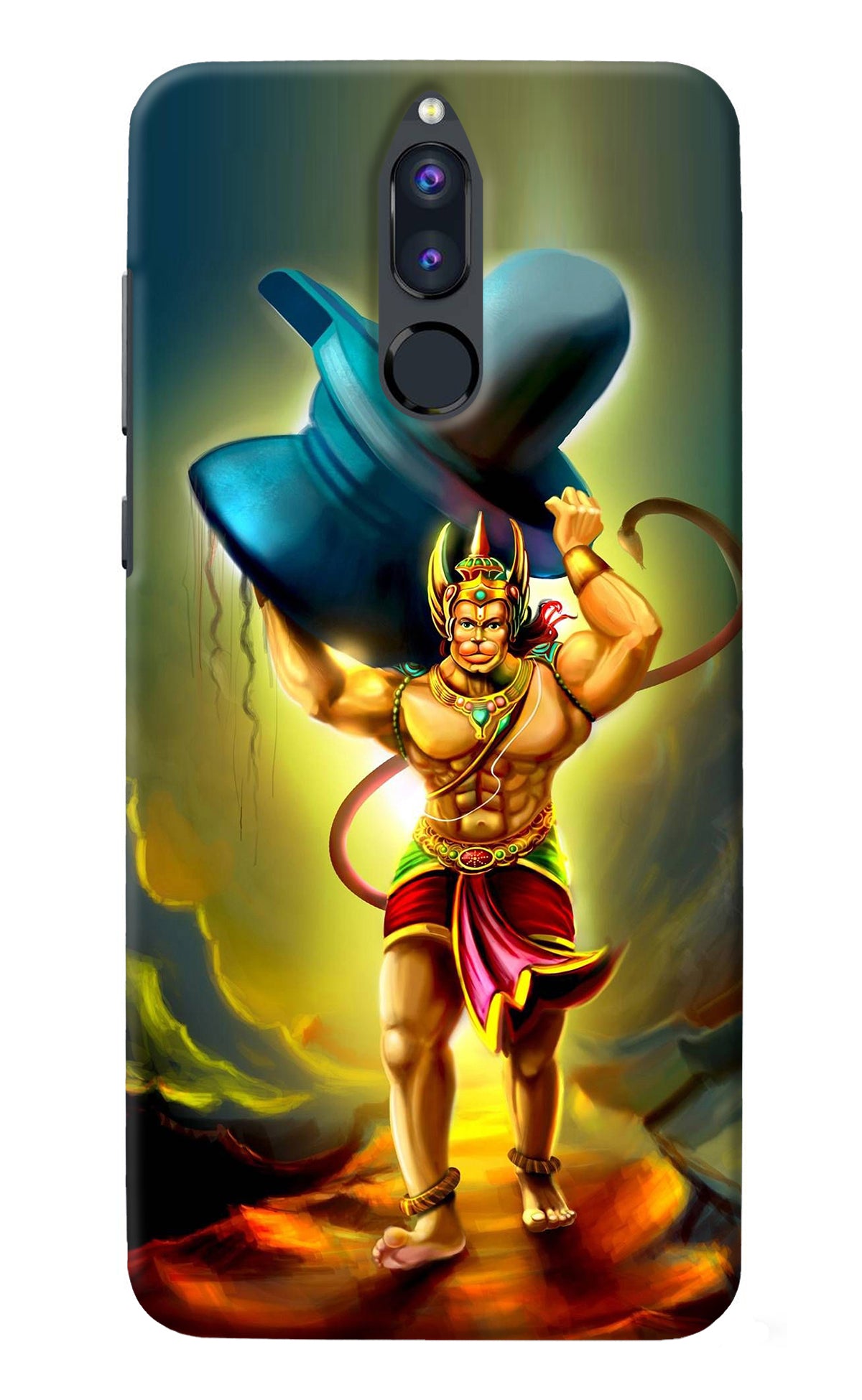 Lord Hanuman Honor 9i Back Cover