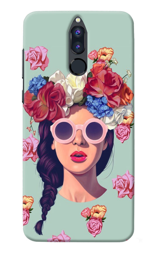 Pretty Girl Honor 9i Back Cover