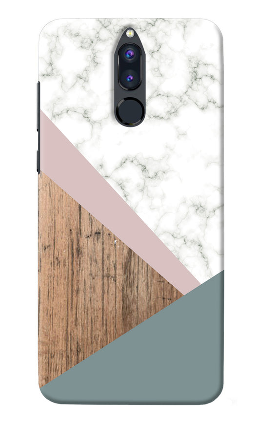 Marble wood Abstract Honor 9i Back Cover