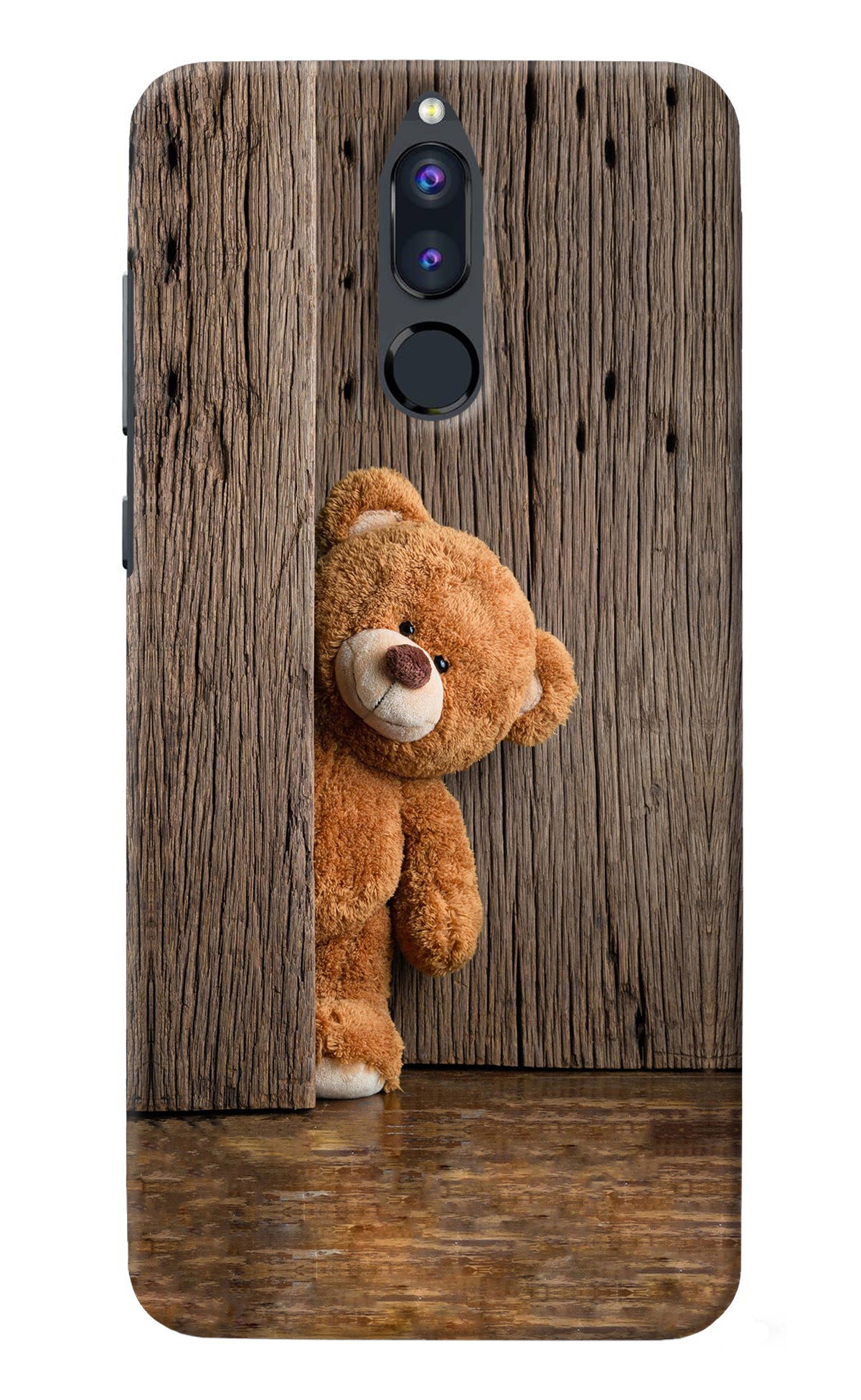 Teddy Wooden Honor 9i Back Cover