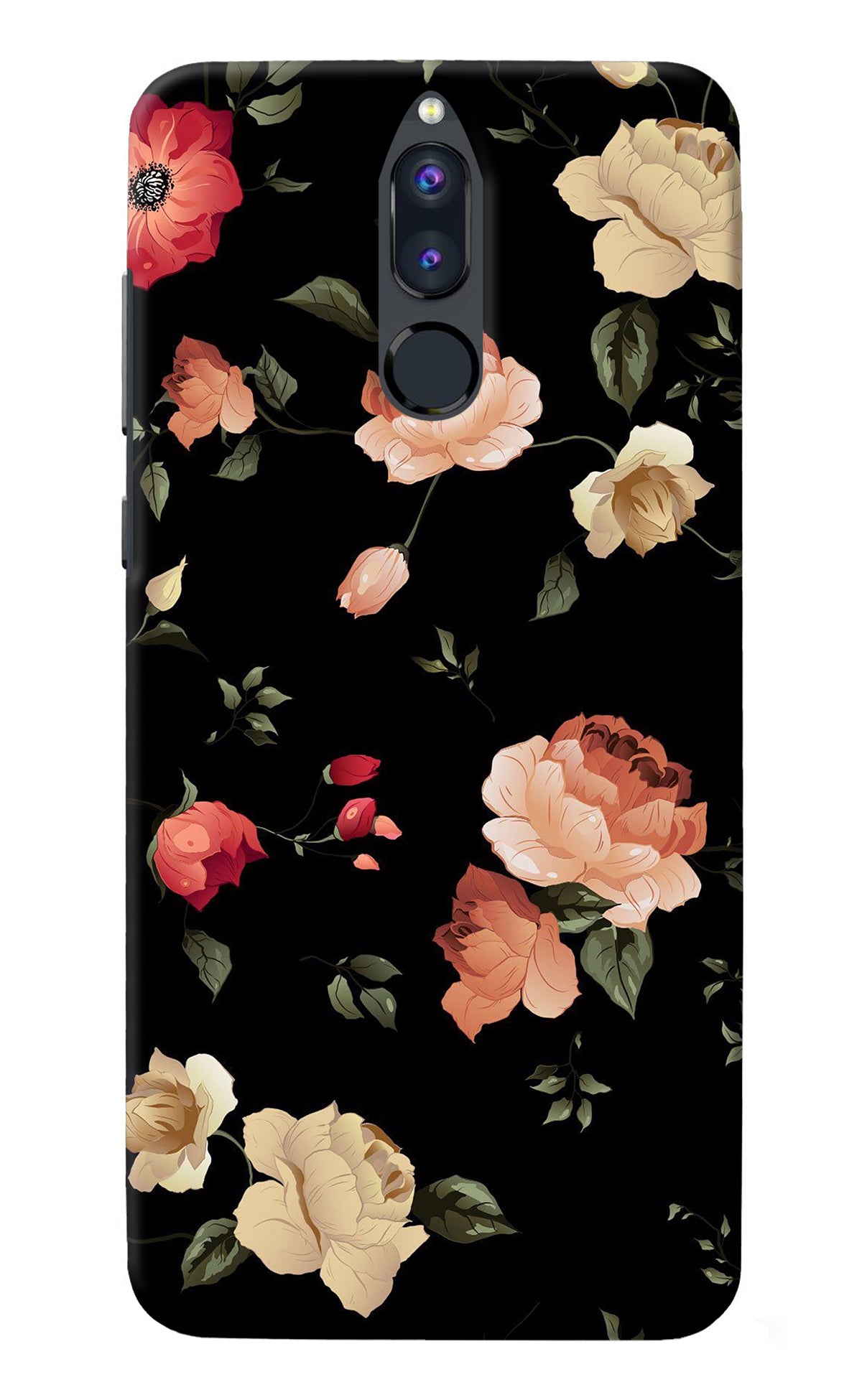 Flowers Honor 9i Back Cover