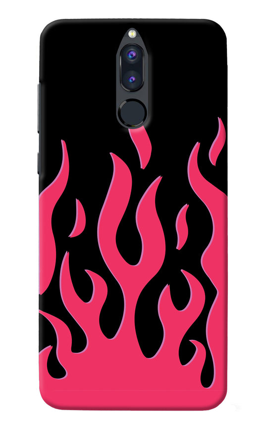 Fire Flames Honor 9i Back Cover