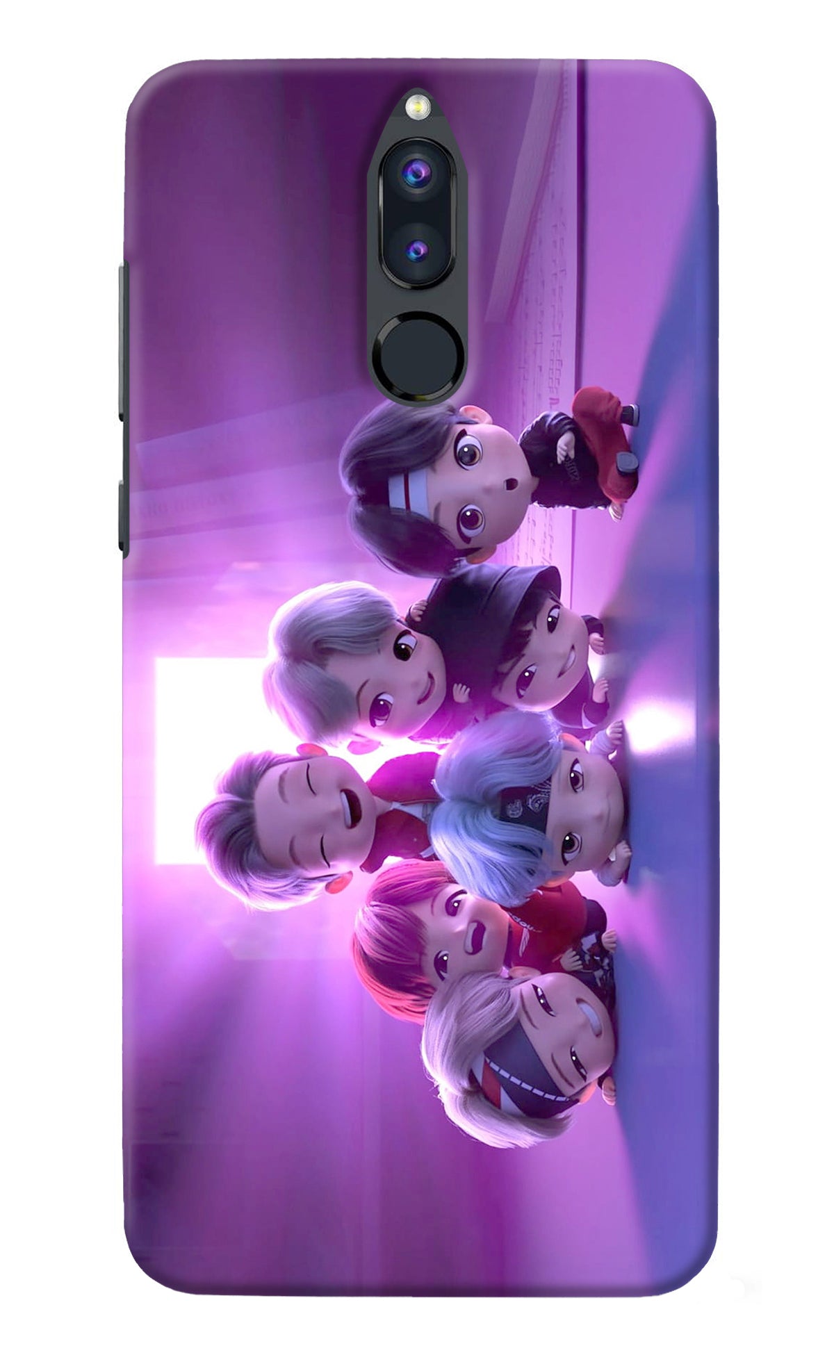 BTS Chibi Honor 9i Back Cover