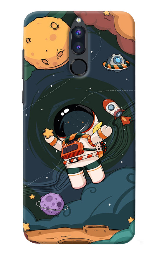 Cartoon Astronaut Honor 9i Back Cover