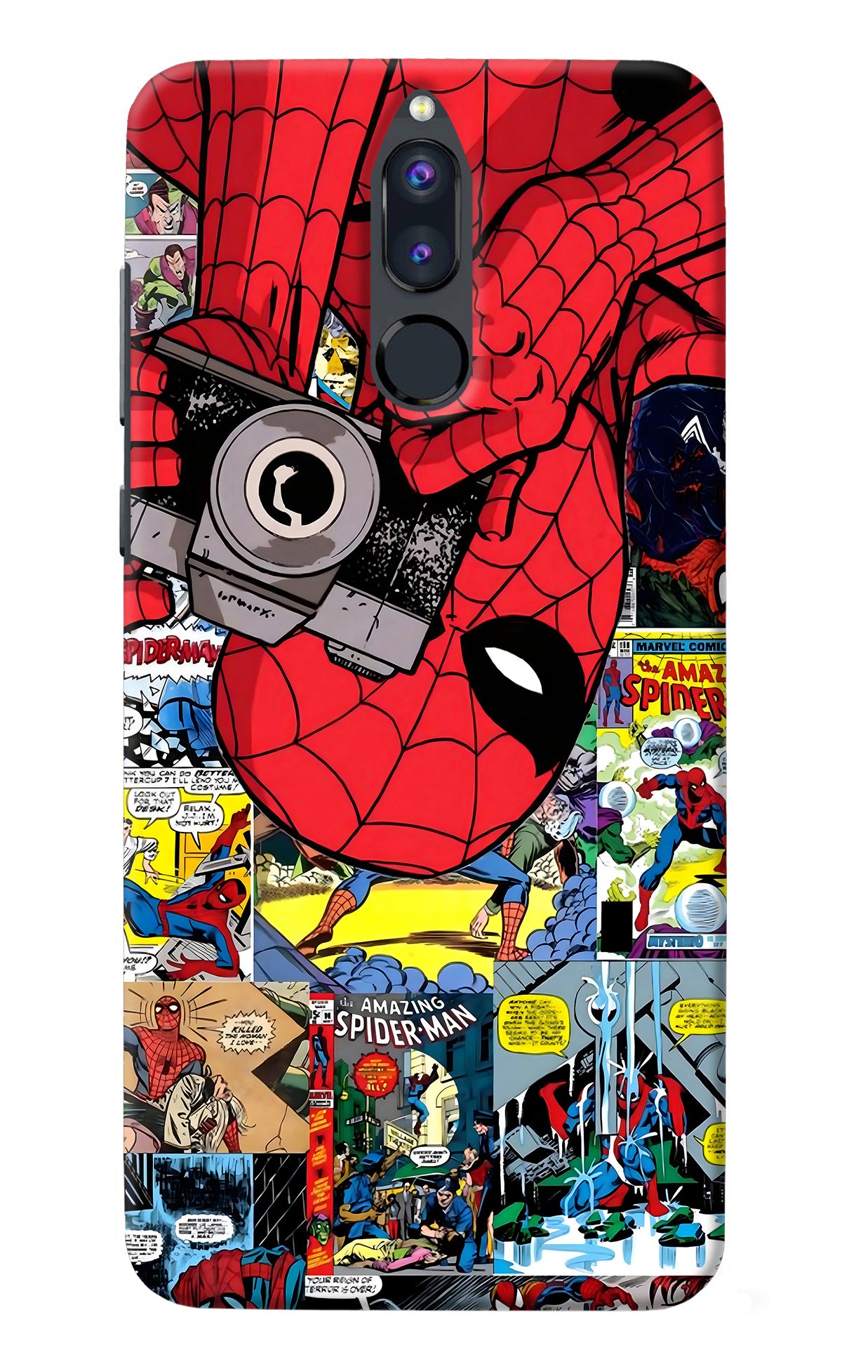 Spider Man Honor 9i Back Cover