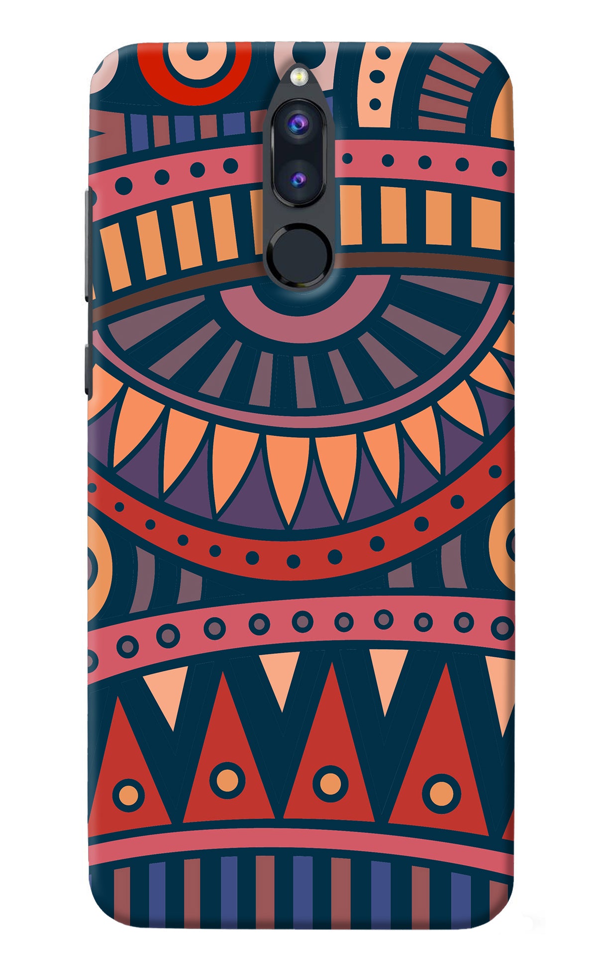 African Culture Design Honor 9i Back Cover