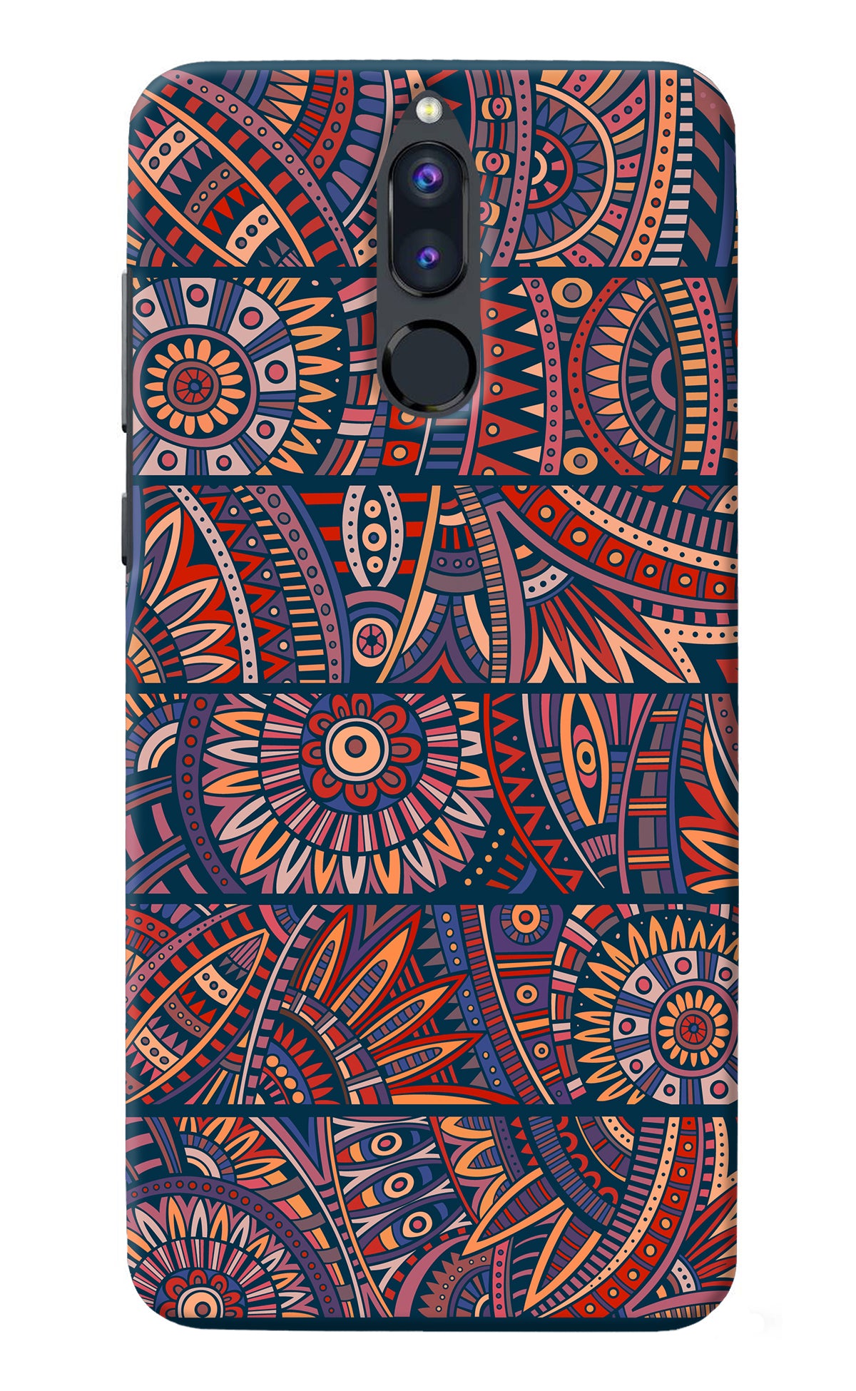 African Culture Design Honor 9i Back Cover