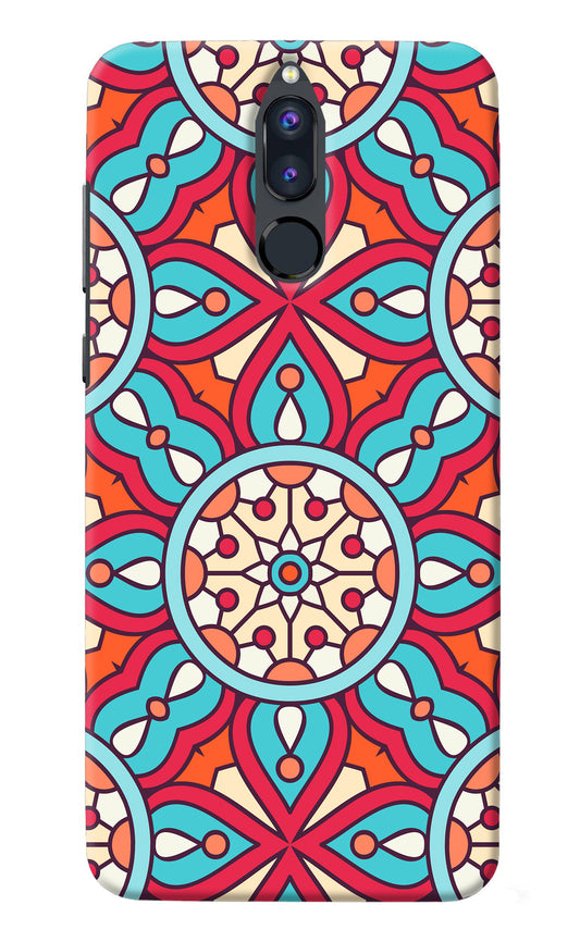 Mandala Geometric Honor 9i Back Cover