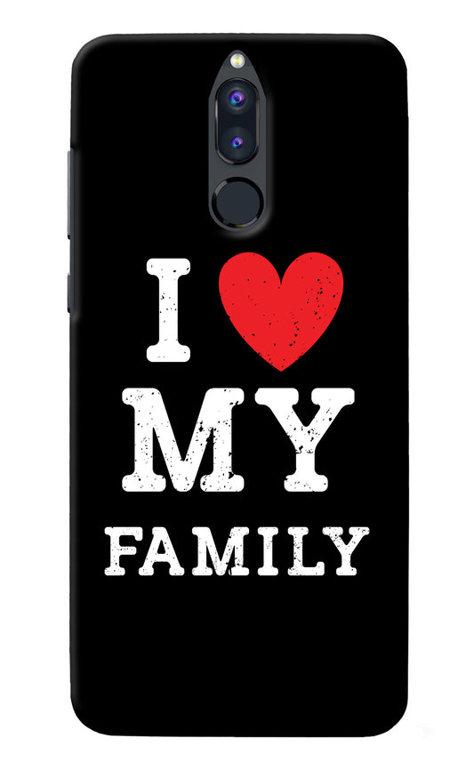 I Love My Family Honor 9i Back Cover