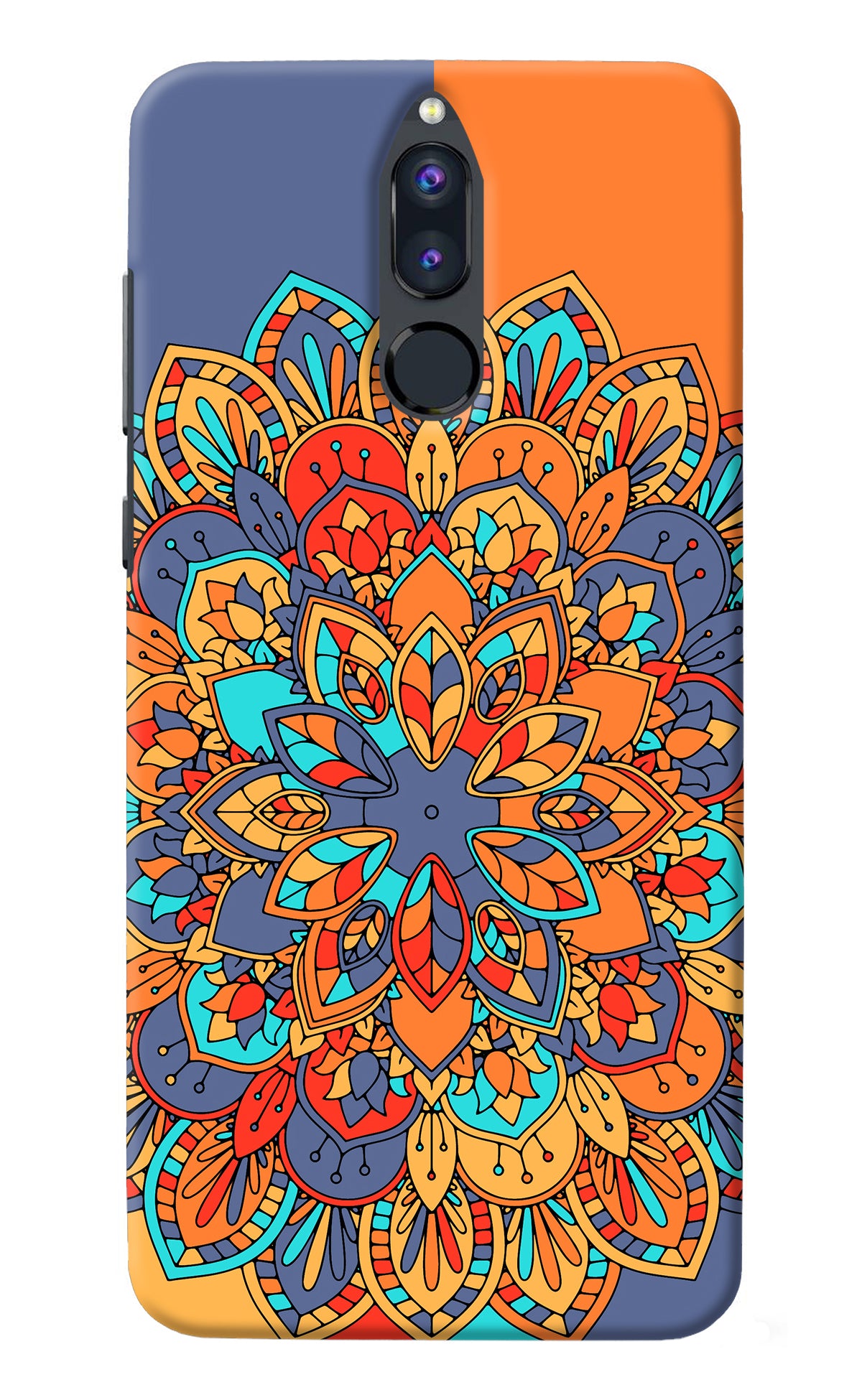 Color Mandala Honor 9i Back Cover