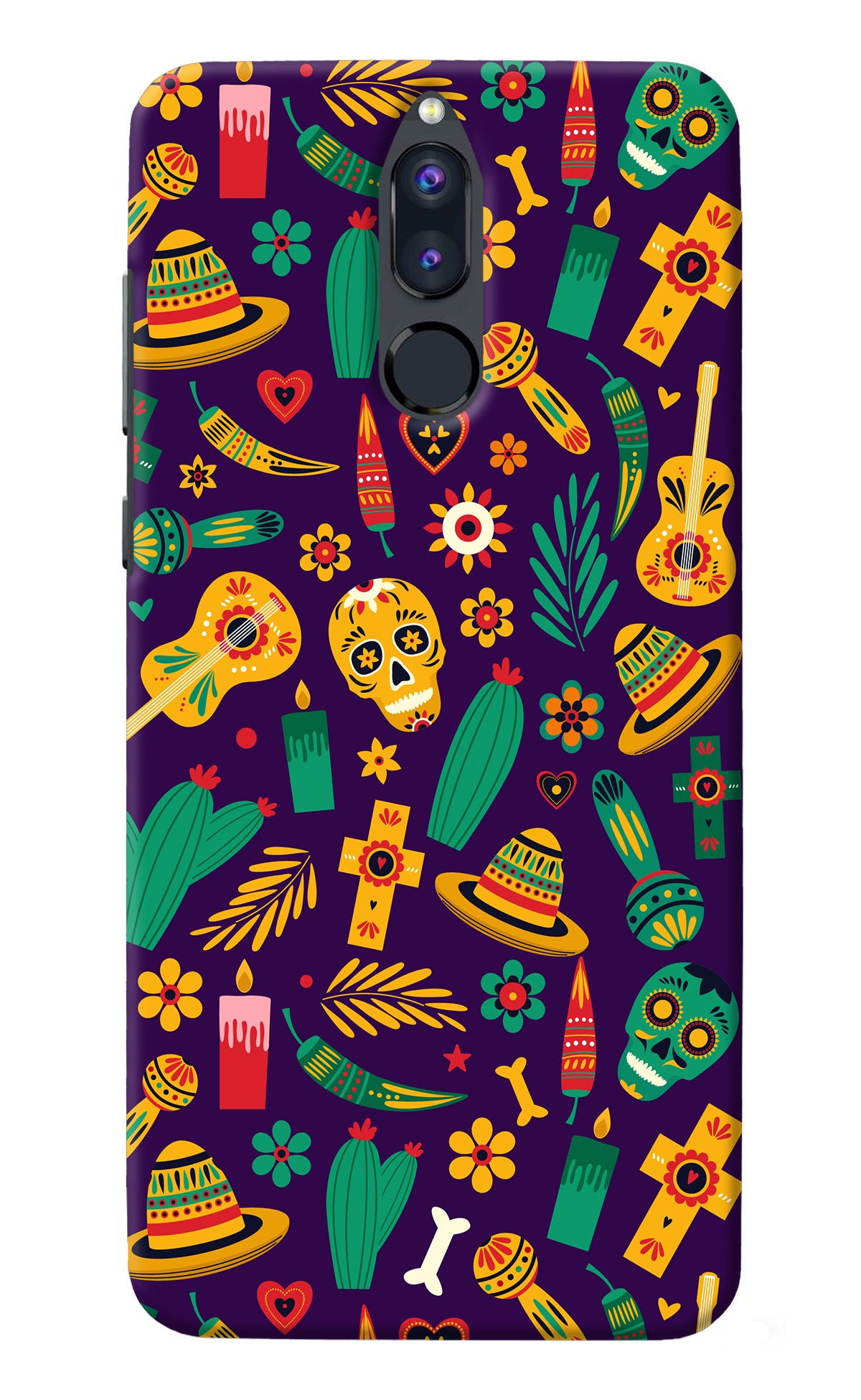Mexican Artwork Honor 9i Back Cover