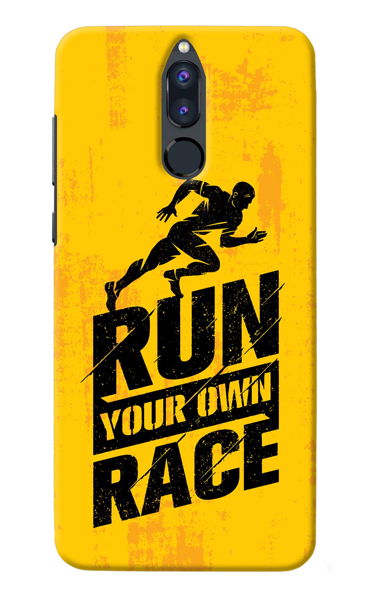 Run Your Own Race Honor 9i Back Cover