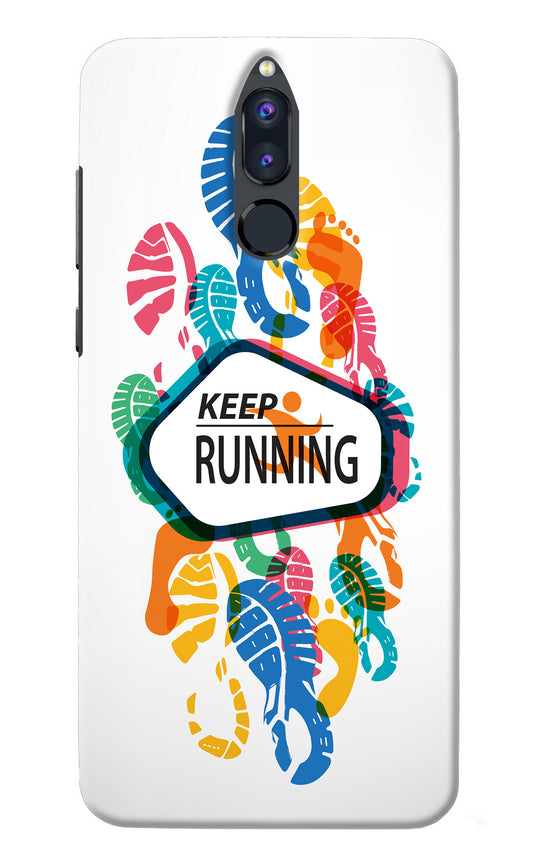 Keep Running Honor 9i Back Cover