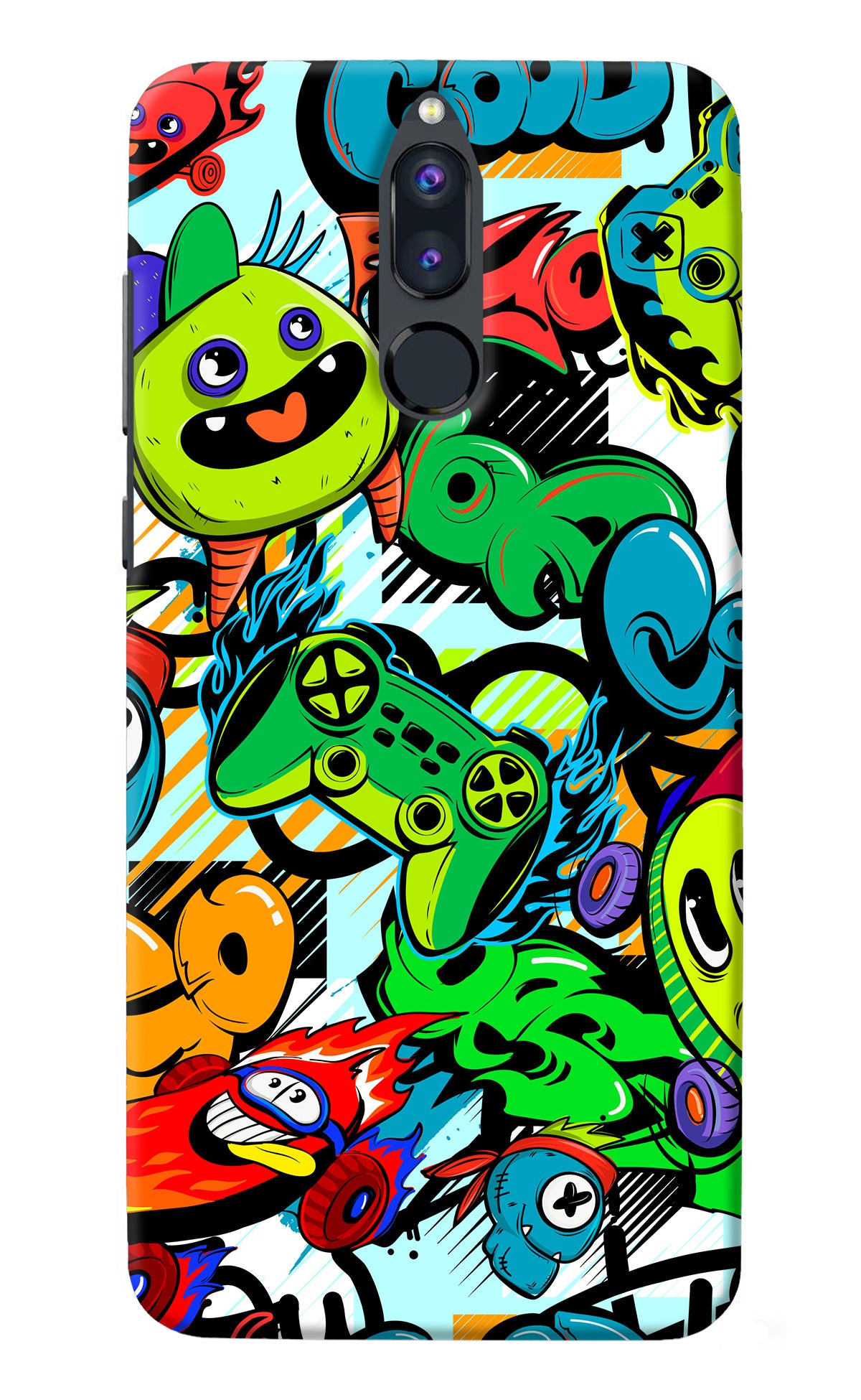 Game Doodle Honor 9i Back Cover