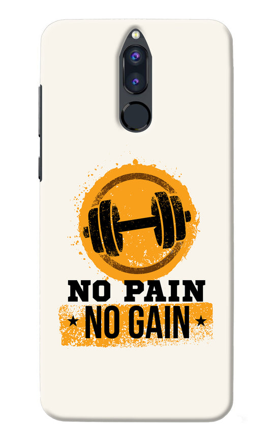 No Pain No Gain Honor 9i Back Cover