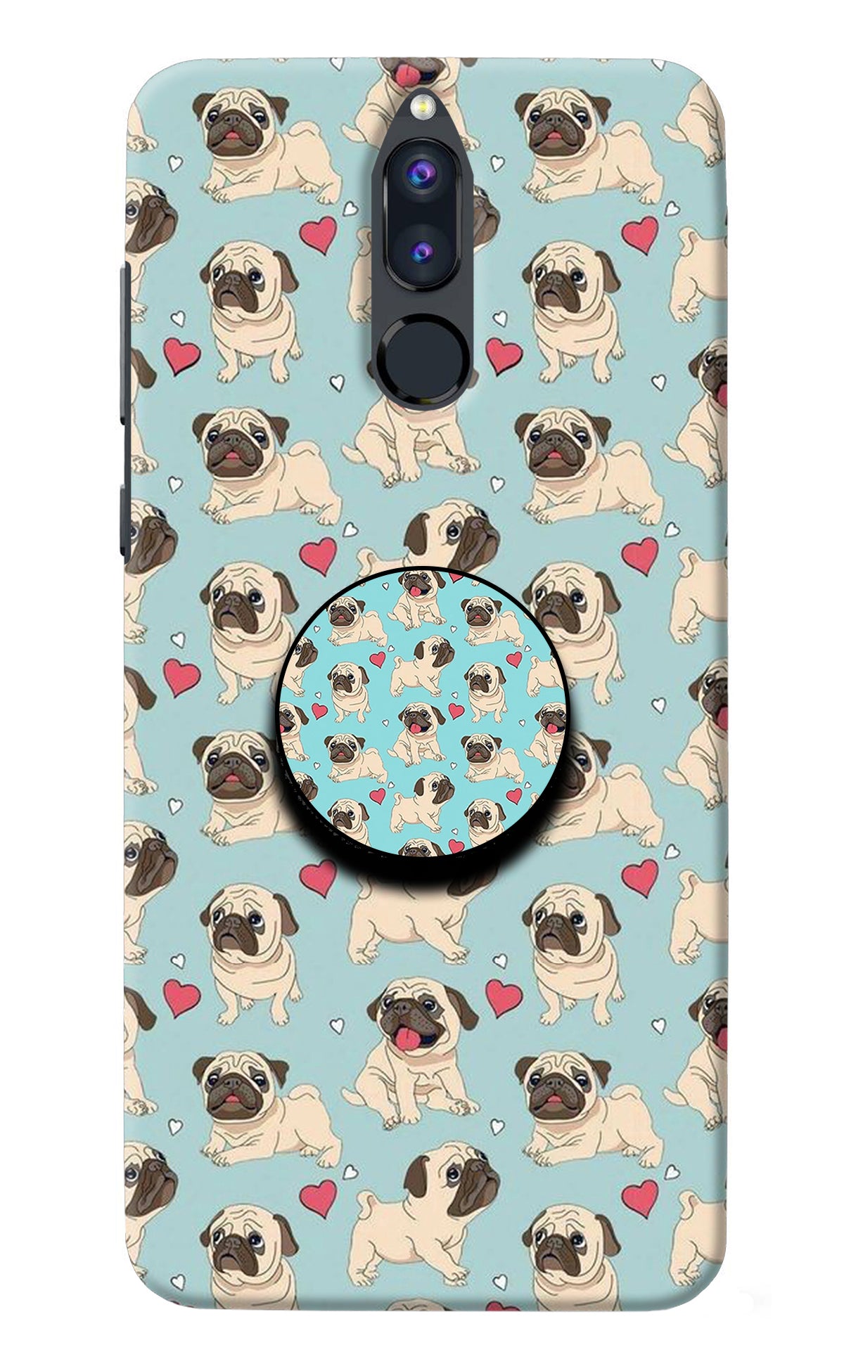 Pug Dog Honor 9i Pop Case