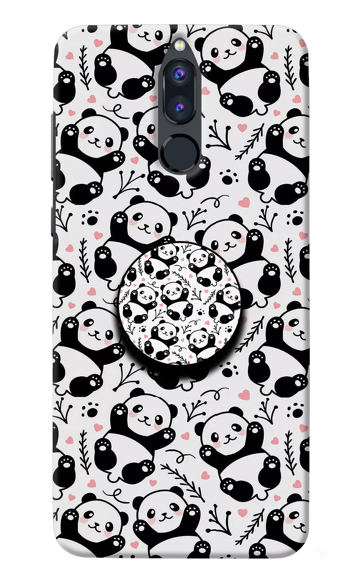 Cute Panda Honor 9i Pop Case