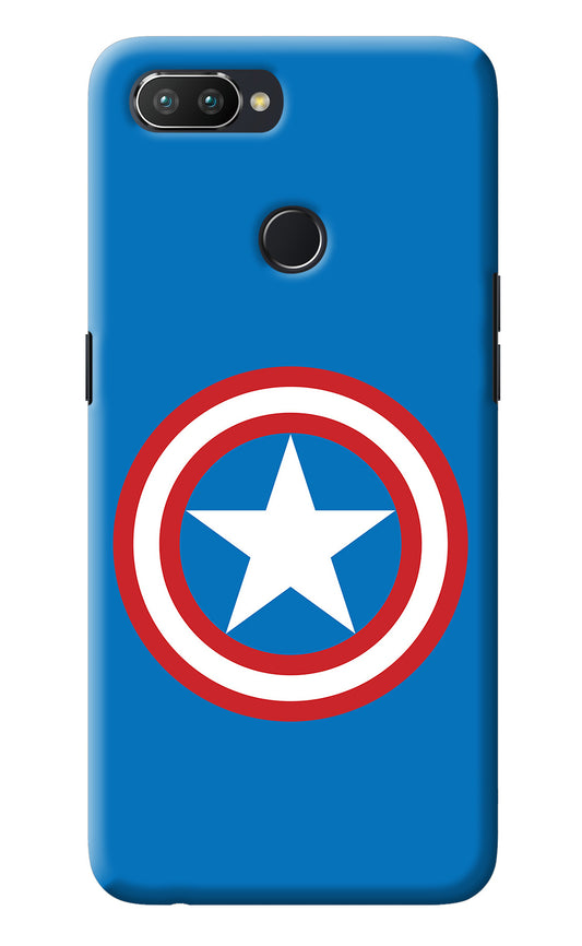 Captain America Logo Realme U1 Back Cover