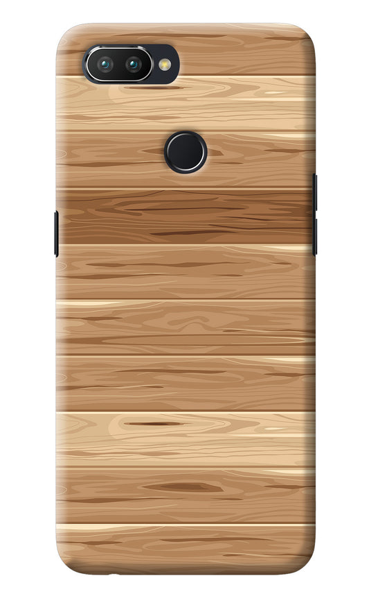 Wooden Vector Realme U1 Back Cover