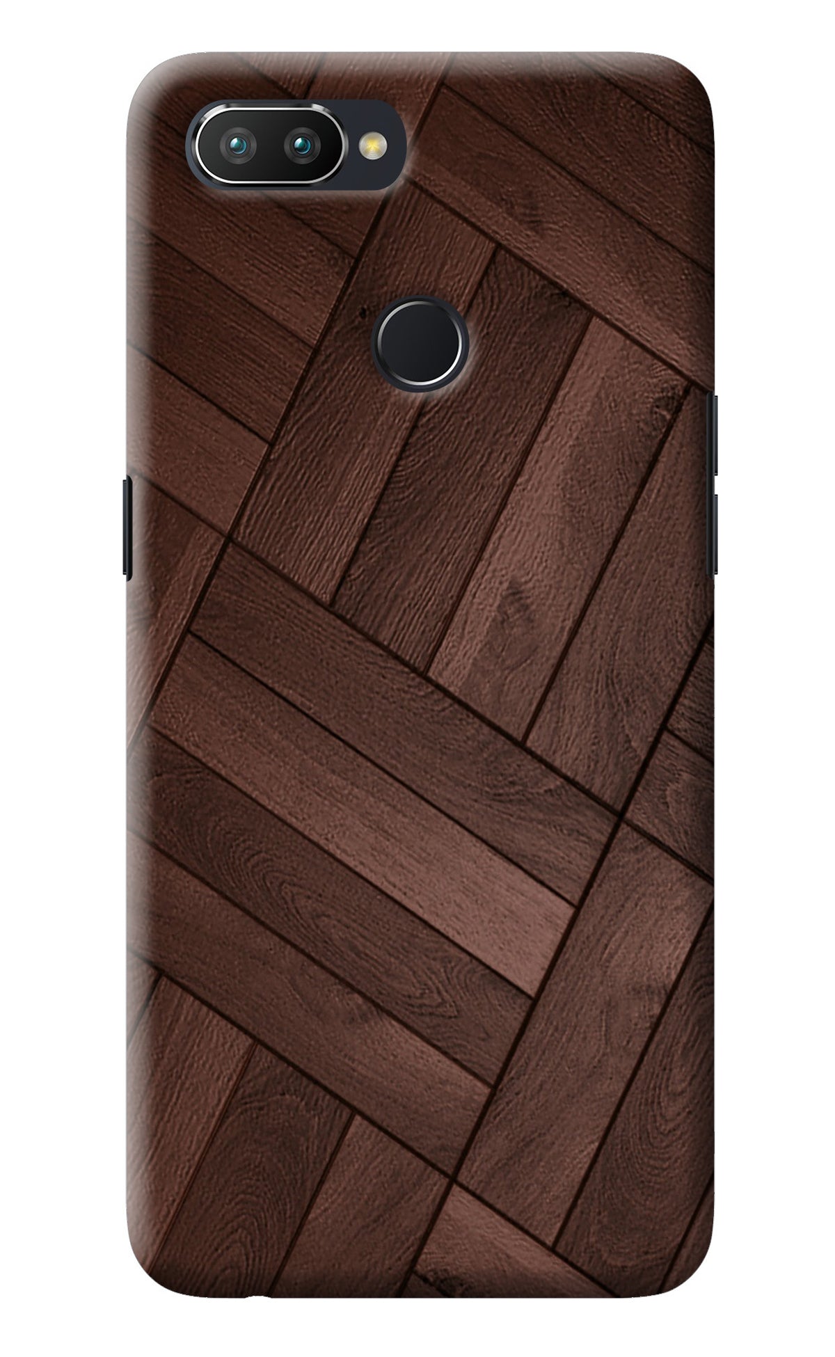 Wooden Texture Design Realme U1 Back Cover