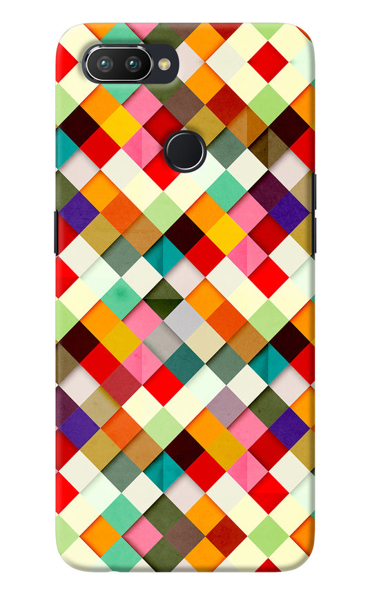 Geometric Abstract Colorful Realme U1 Back Cover