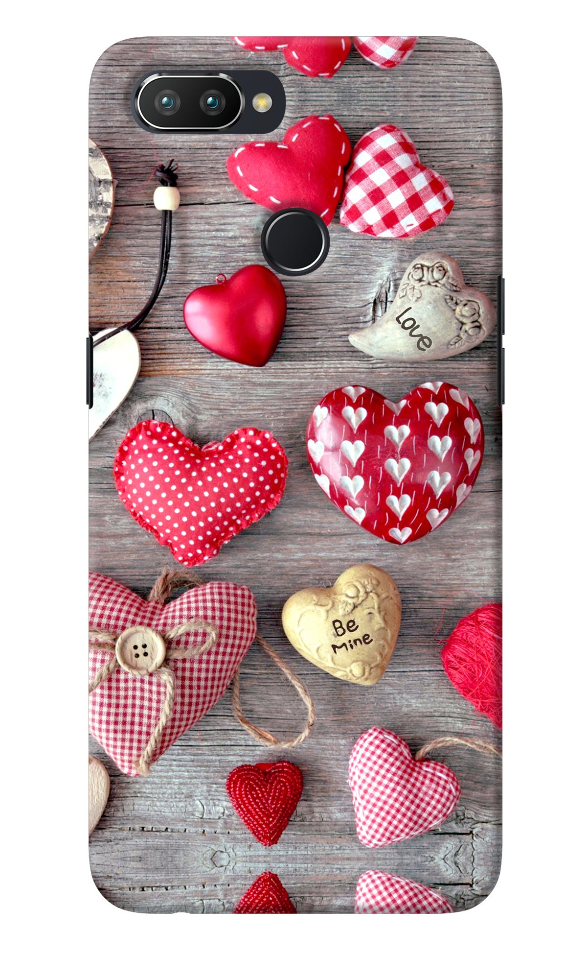 Love Wallpaper Realme U1 Back Cover