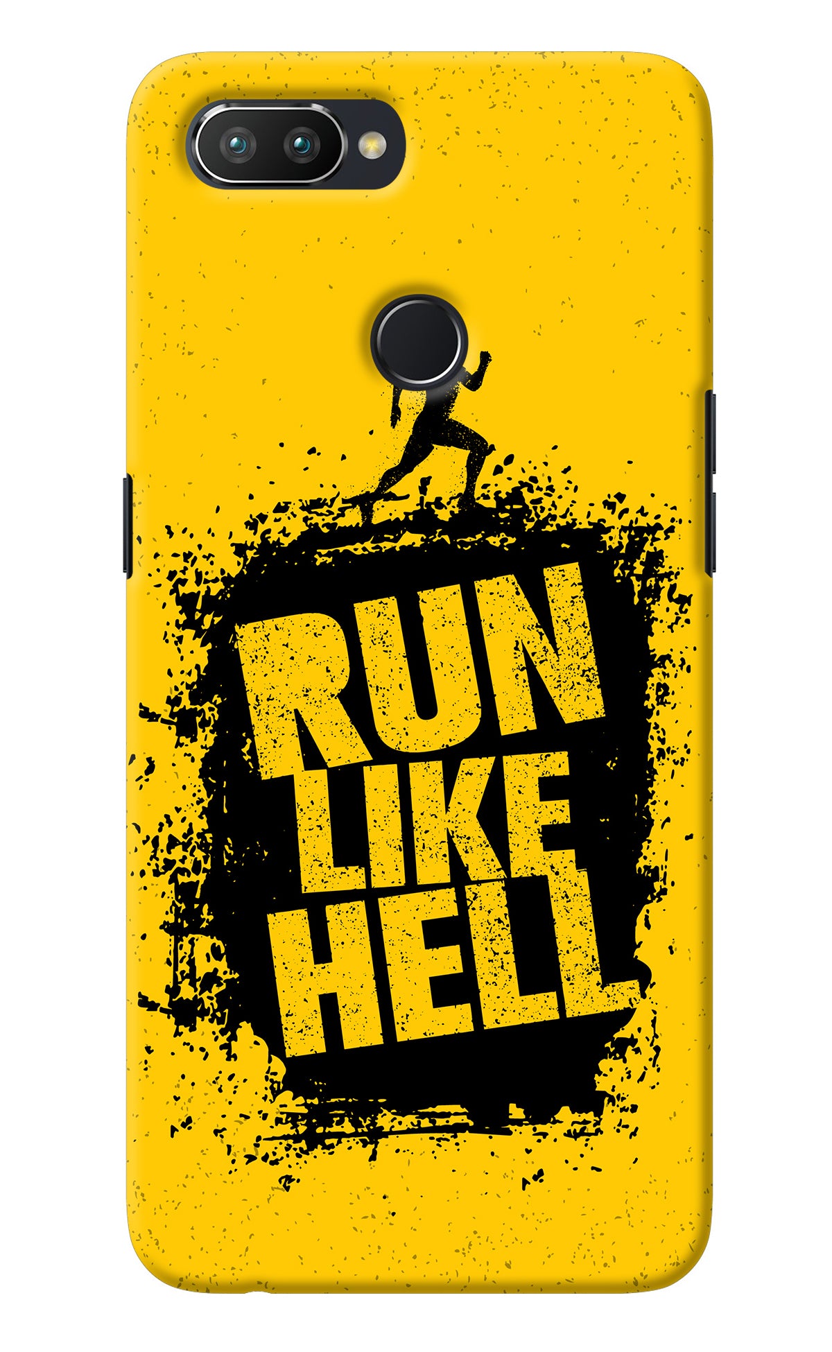 Run Like Hell Realme U1 Back Cover