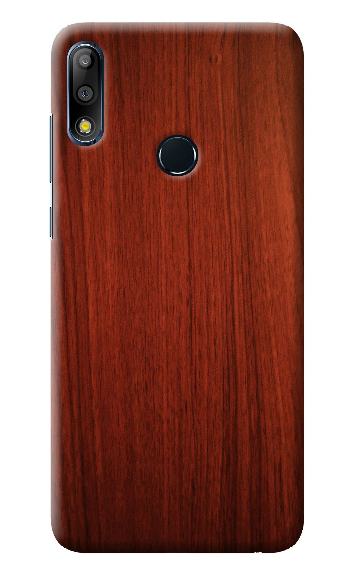 Wooden Plain Pattern Asus Zenfone Max Pro M2 Back Cover