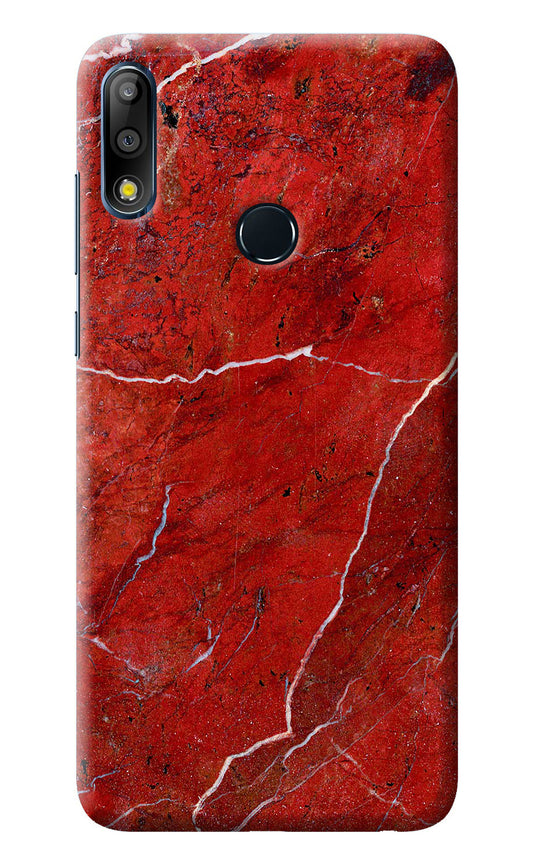 Red Marble Design Asus Zenfone Max Pro M2 Back Cover