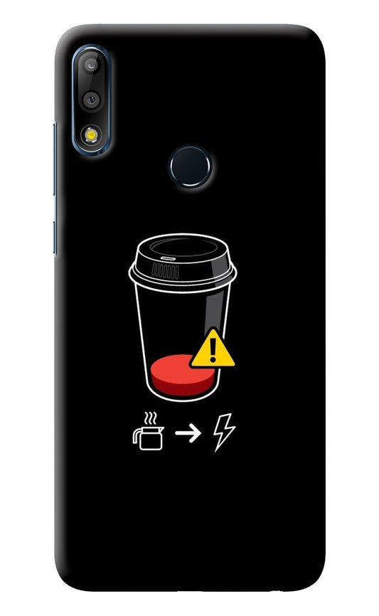 Coffee Asus Zenfone Max Pro M2 Back Cover