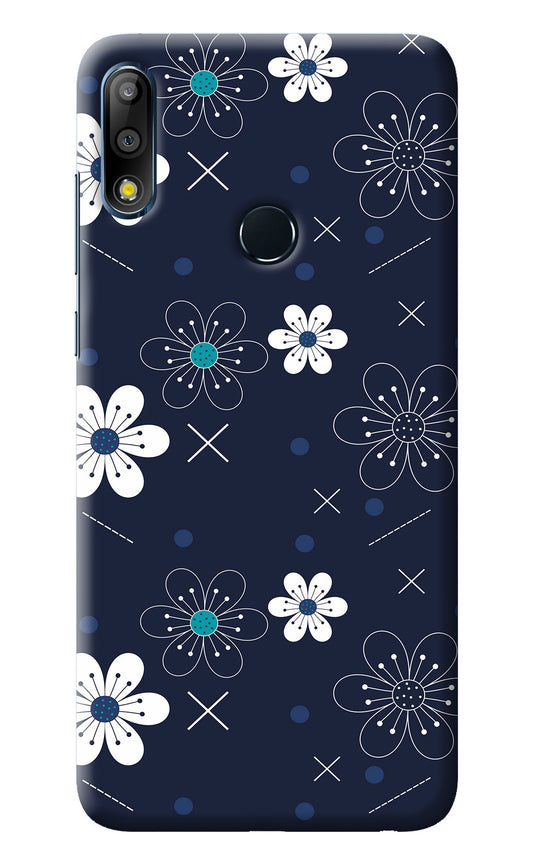 Flowers Asus Zenfone Max Pro M2 Back Cover