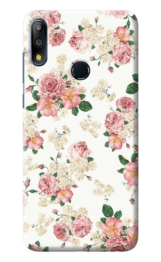 Flowers Asus Zenfone Max Pro M2 Back Cover