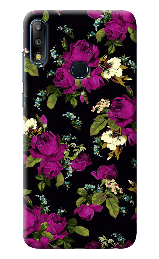 Flowers Asus Zenfone Max Pro M2 Back Cover