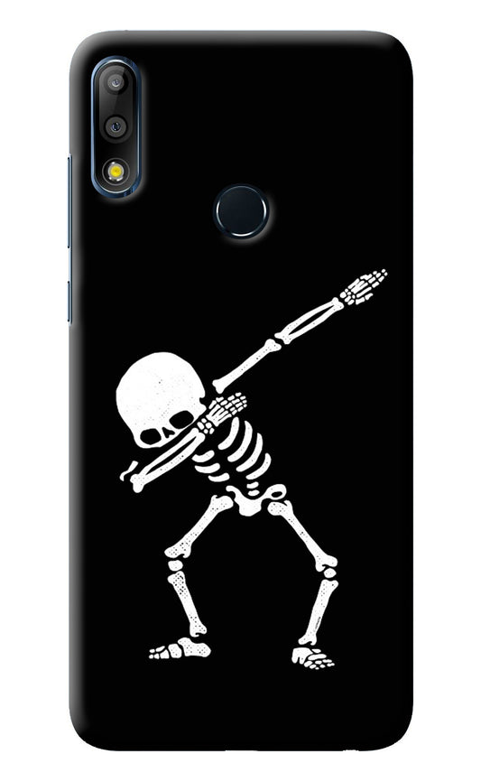 Dabbing Skeleton Art Asus Zenfone Max Pro M2 Back Cover