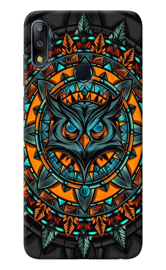 Angry Owl Art Asus Zenfone Max Pro M2 Back Cover