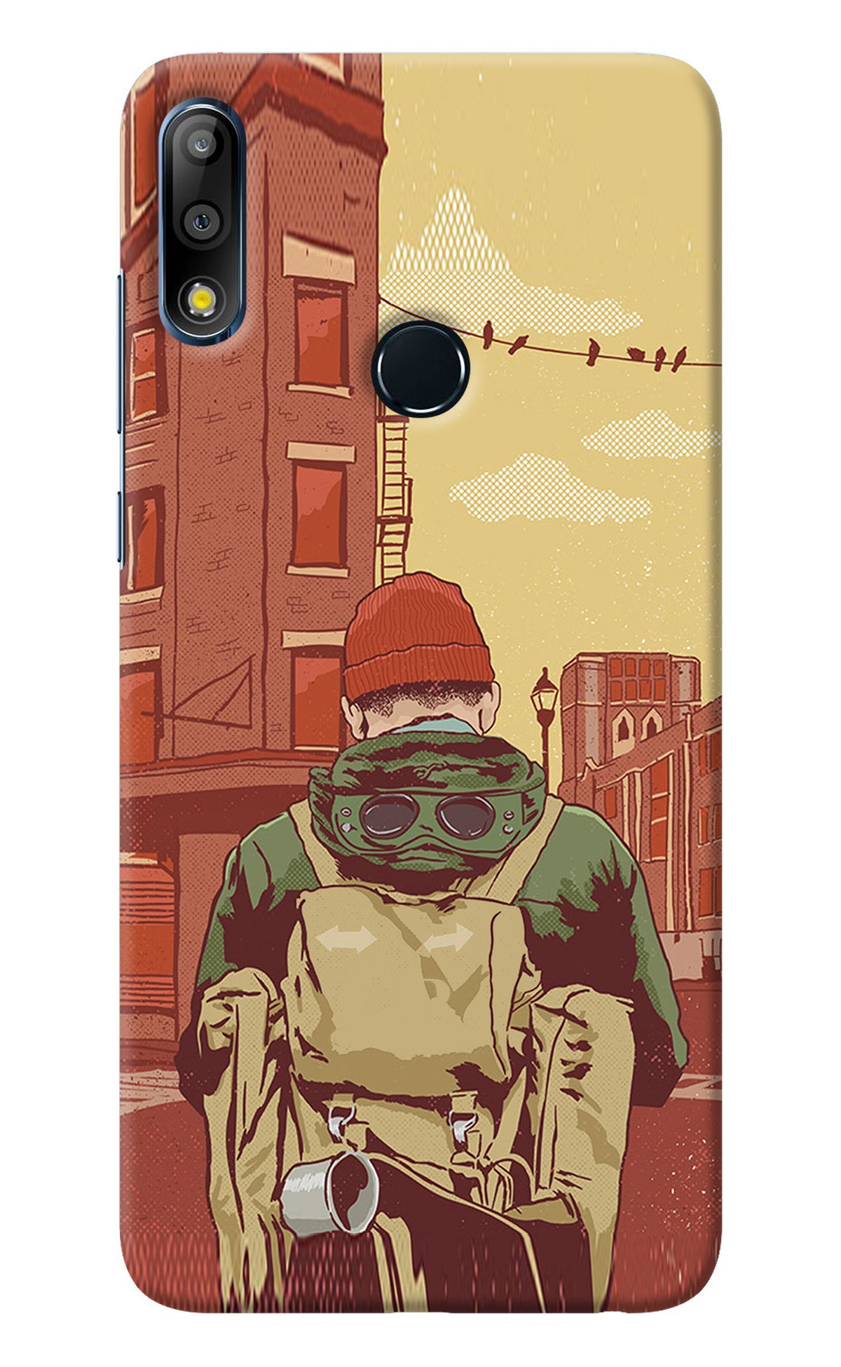 Adventurous Asus Zenfone Max Pro M2 Back Cover