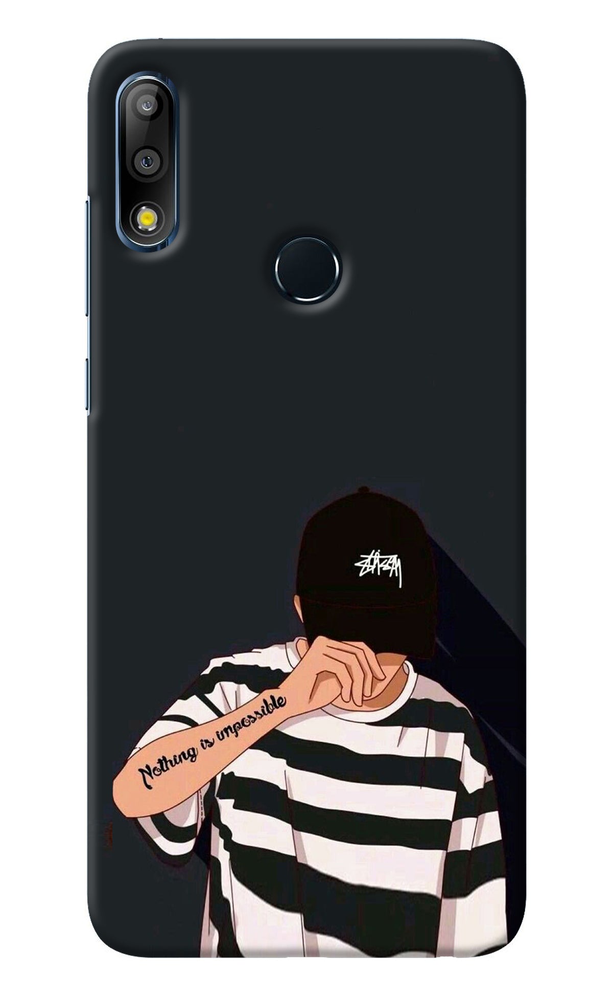 Aesthetic Boy Asus Zenfone Max Pro M2 Back Cover