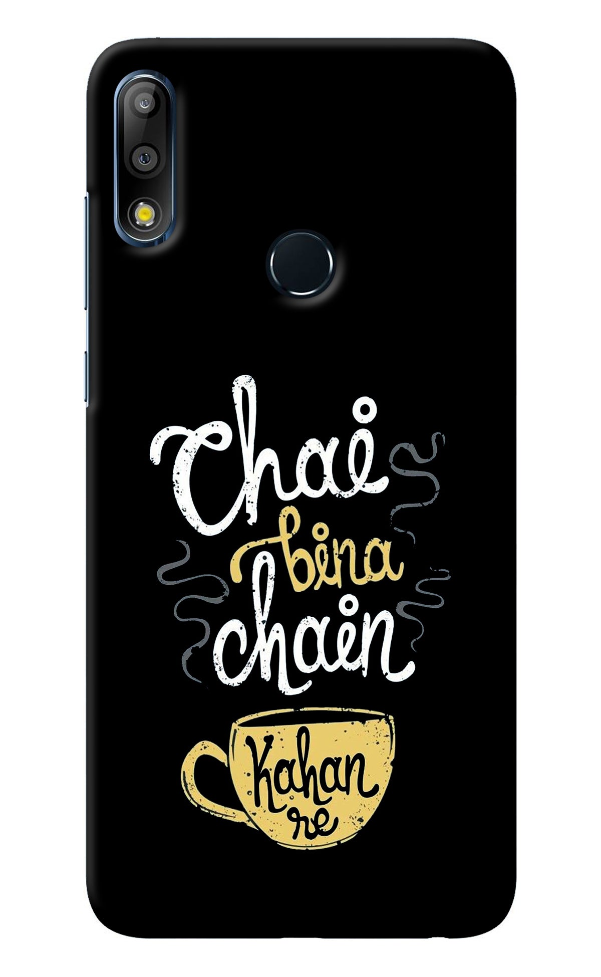 Chai Bina Chain Kaha Re Asus Zenfone Max Pro M2 Back Cover