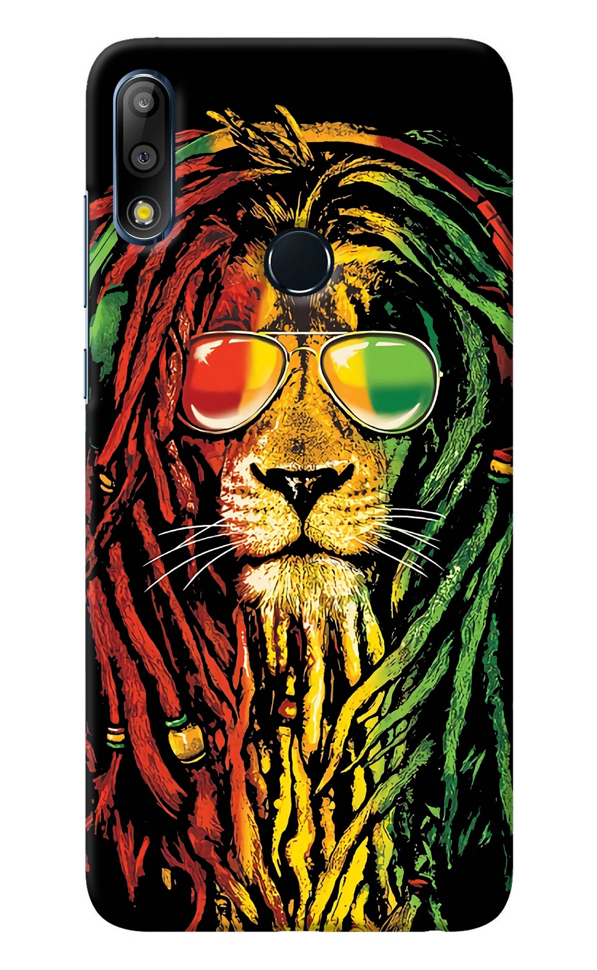 Rasta Lion Asus Zenfone Max Pro M2 Back Cover