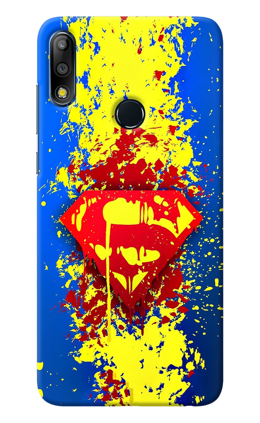 Superman logo Asus Zenfone Max Pro M2 Back Cover