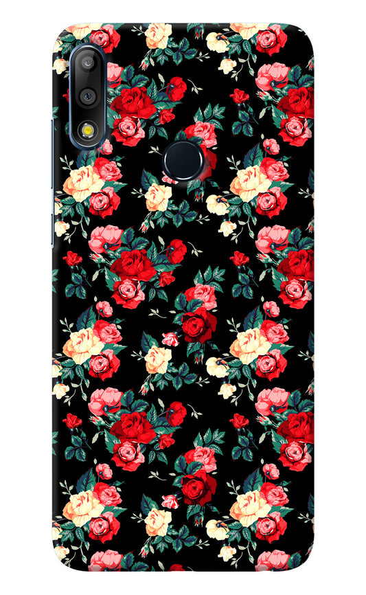 Rose Pattern Asus Zenfone Max Pro M2 Back Cover