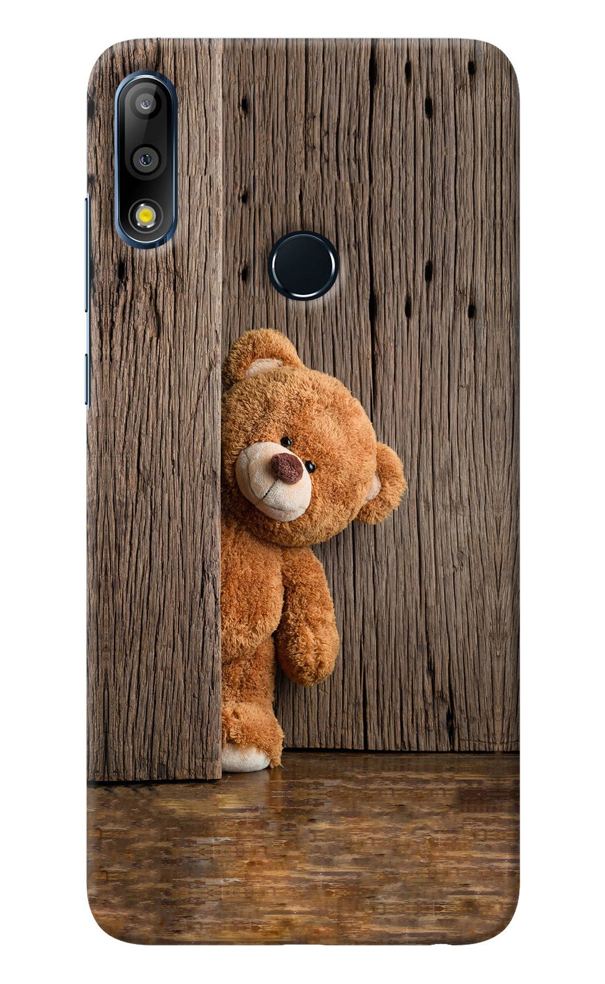 Teddy Wooden Asus Zenfone Max Pro M2 Back Cover