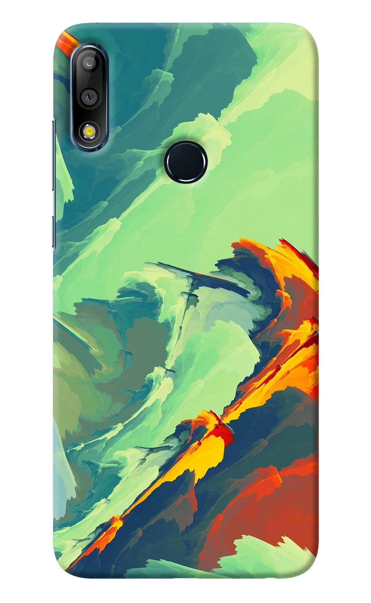 Paint Art Asus Zenfone Max Pro M2 Back Cover