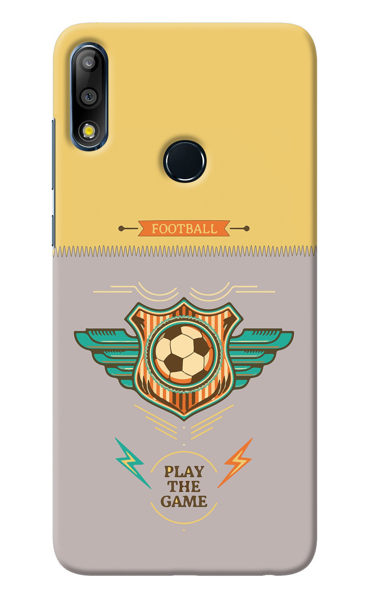 Football Asus Zenfone Max Pro M2 Back Cover