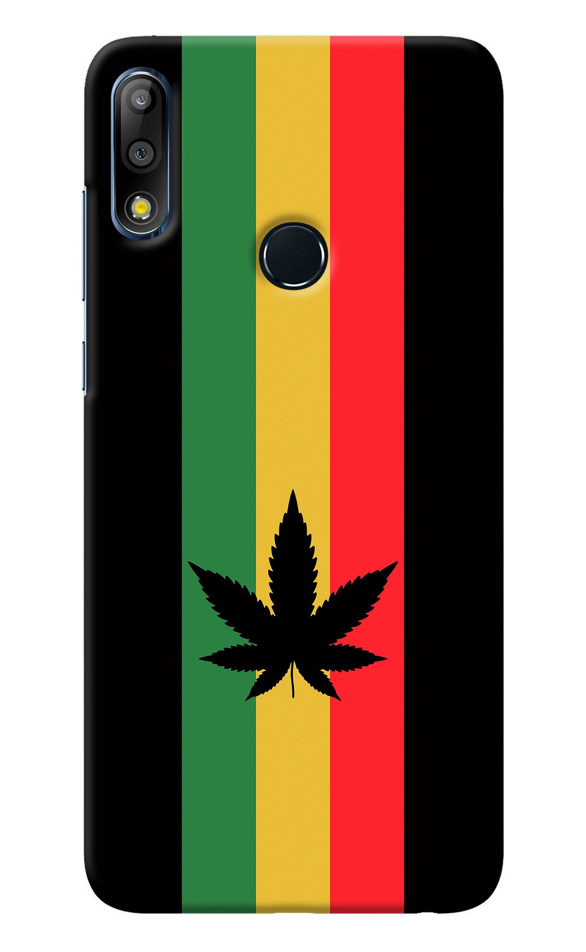 Weed Flag Asus Zenfone Max Pro M2 Back Cover